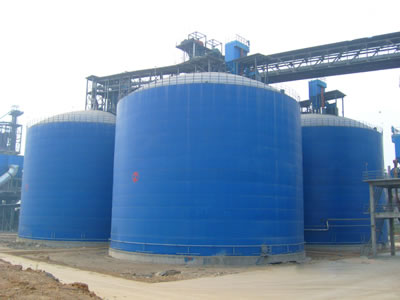 宝塔水泥钢板库改造