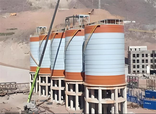 宝塔高架钢板仓